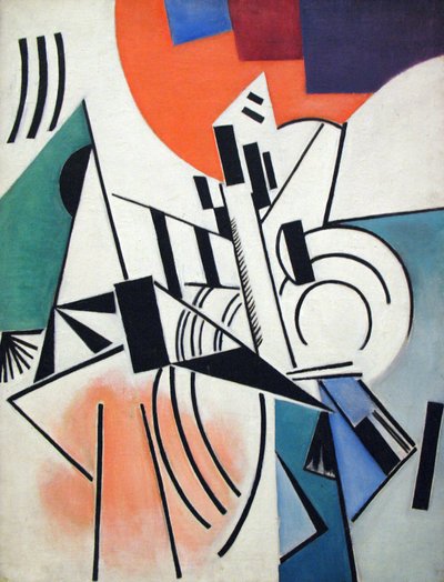 Non-Objective Composition Suprematism by Olga Rozanova